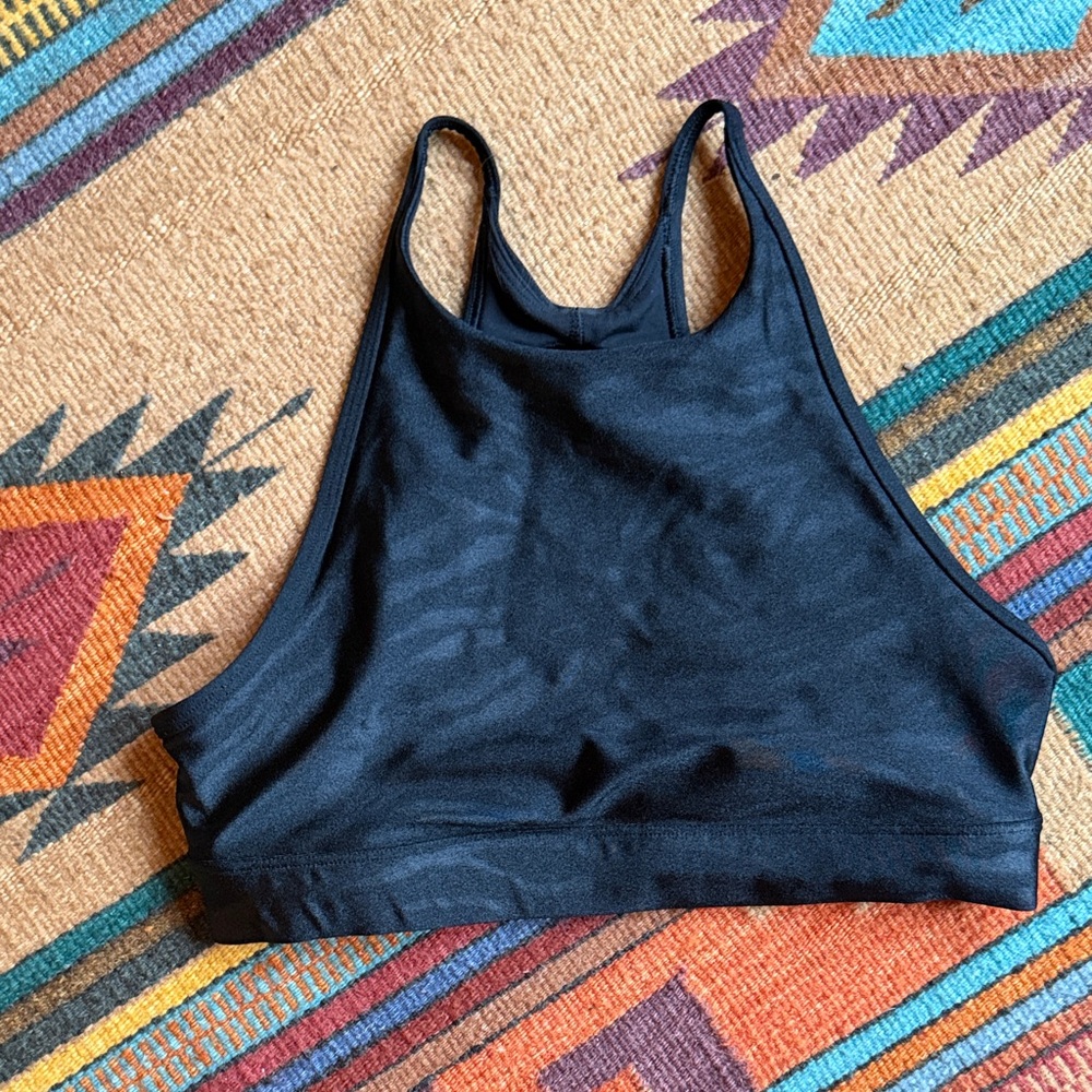 Simone Biles Shine High Neck Sports Bra